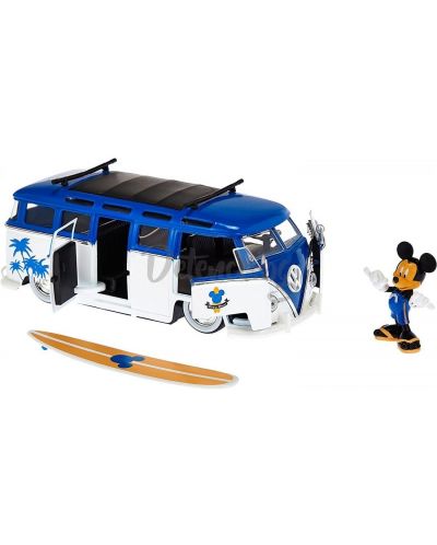 Метална играчка Jada Toys Disney - Ван с герой Мики Маус - 2