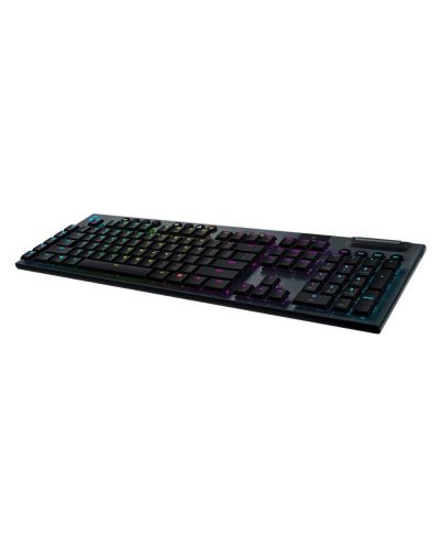 Механична клавиатура Logitech - G915, US Layout, Clicky, черна
