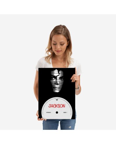 Метален постер Displate Music: Jackson - Michael - 2