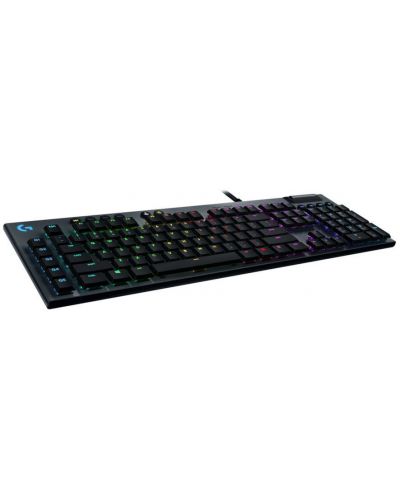 Механична клавиатура Logitech - G815 Lightsync, GL Linear, RGB, черна - 2