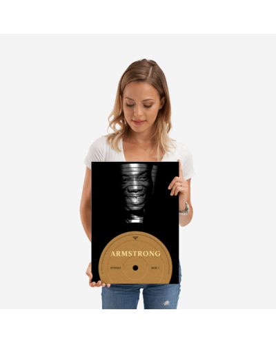 Метален постер Displate Music: Armstrong - Louis - 2
