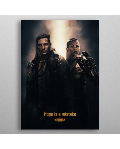 Метален постер Displate - Mad Max - 3