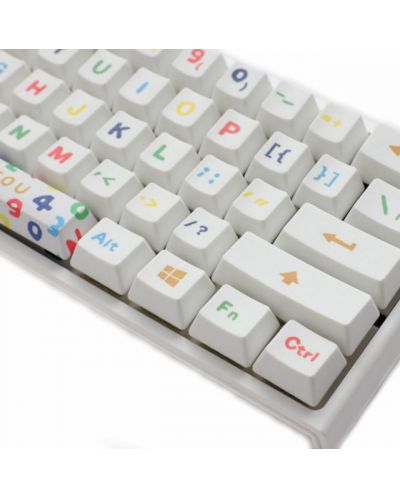 Механична клавиатура Ducky - x SOU SOU One 2 Mini, Black, бяла - 4