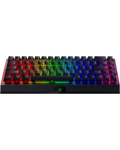 Механична клавиатура Razer - BlackWidow V3 Mini, безжична, Yellow, RGB, Phantom Pudding, черна - 3