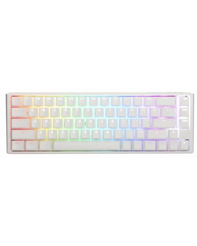 Mеханична клавиатура Ducky - One 3 Pure White SF, Blue, RGB, бяла - 1