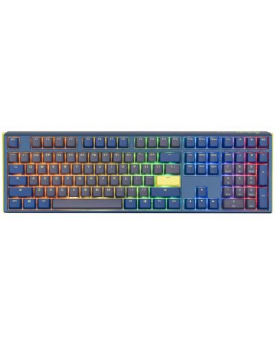 Механична клавиатура Ducky - One 3 DayBreak, Cherry, RGB, синя - 1