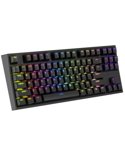 Механична клавиатура Genesis - Thor 404 TKL, Kailh box brown, RGB, черна - 8