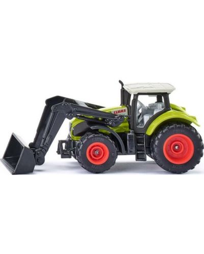 Метална играчка Siku - Трактор с предна лопата Claas - 1