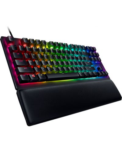 Механична клавиатура Razer - Huntsman V2 Tenkeyless, Purple, RGB, черна - 4