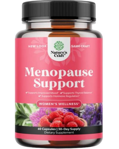 Menopause Support, 60 капсули, Nature's Craft - 1
