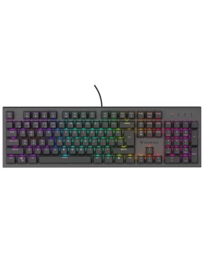 Механична клавиатура Genesis - Thor 303, Brown Switch, RGB, черна - 3