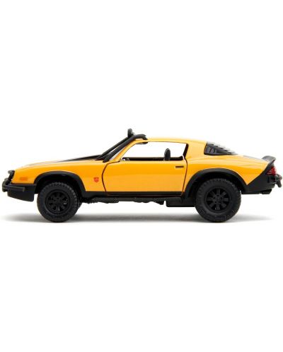 Метална количка Jada Toys - Transformers, 1977 Chevrolet Camaro T7 Bumblebee, 1:32 - 3
