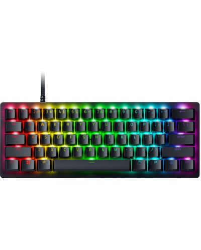 Механична клавиатура Razer - Huntsman V3 Pro Mini US, Optical , RGB, черен - 1