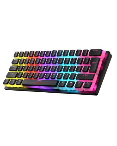 Механична клавиатура Xtrike ME - GK-985P, Rainbow, черна - 2