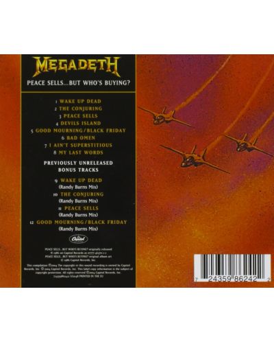 Megadeth - Peace Sells...But Who's Buying? (CD) - 2
