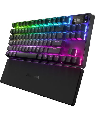 Механична клавиатура SteelSeries - Apex Pro TKL WL 2023 US, OmniPoint, черна - 2