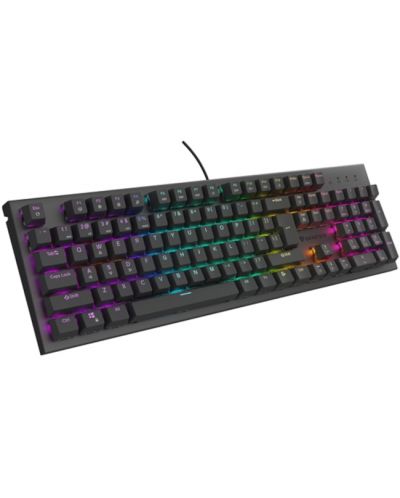 Механична клавиатура Genesis - Thor 303, Brown Switch, RGB, черна - 1