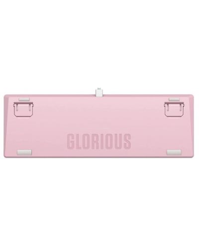 Механична клавиатура Glorious - GMMK 2 Full-Size, Fox, RGB, розова - 2