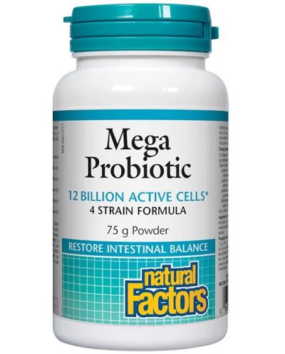 Mega Probiotic, 75 g, Natural Factors - 1