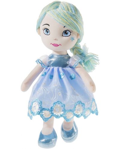 Мека кукла Heunec Bambola - Бела Азури, 35 cm - 1