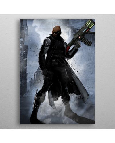 Метален постер Displate - Marvel: Nick Fury - 3