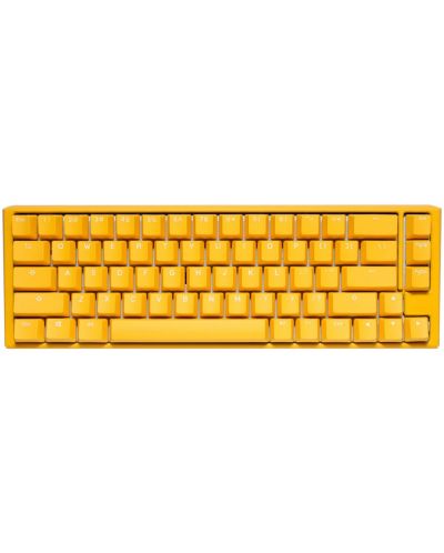 Механична клавиатура Ducky - One 3, MX Cherry Black, RGB, жълта - 1