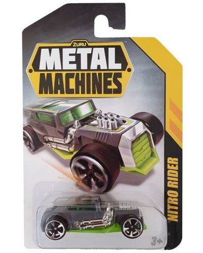 Метална количка Zuru Metal Machines - Асортимент, 1:64 - 1