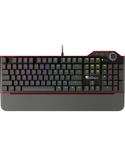 Механична клавиатура Genesis - RX85, Kailh Brown, RGB, черна - 1