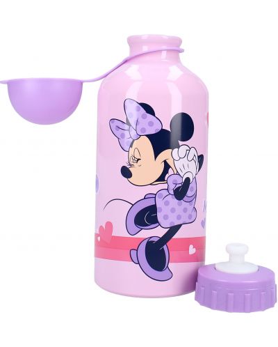 Алуминиева бутилка Vadobag Let's Eat - Minnie Mouse, 500 ml - 2