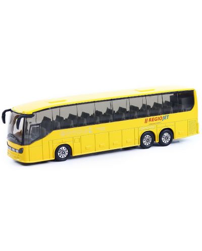 Метален автобус Rappa - RegioJet, 19 cm, жълт - 2