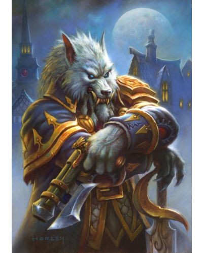 Метален постер Displate - Hearthstone: Genn Greymane