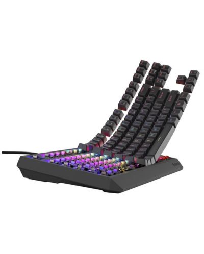 Механична клавиатура Genesis - Thor 230 TKL, Outemu Brown, RGB, черна - 4