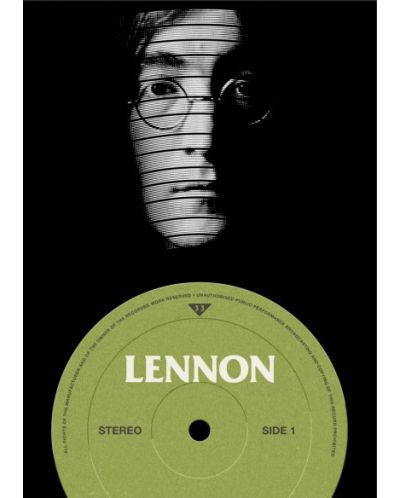 Метален постер Displate Music: Lennon - John - 1
