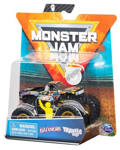 Метална играчка Monster Jam - Бъги, с фигурка, асортимент - 3
