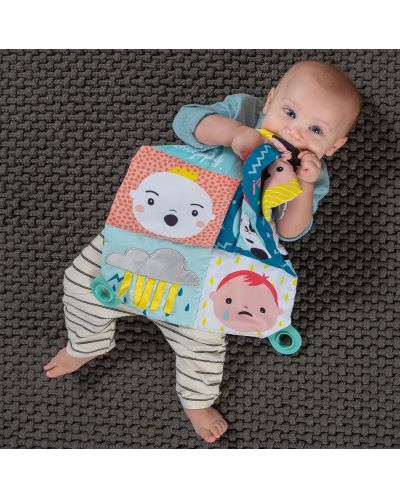 Мека книжка Taf Toys - Моята първа игра, за разпознаване на емоции ...