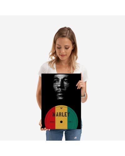 Метален постер Displate Music: Marley - Bob - 2