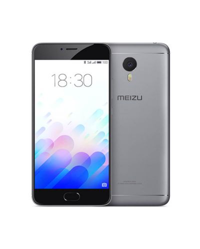 Meizu m3 Note Gray/Black 5.5&quot; FHD/Helio P10 Octa-core/2GB/16GB/Finger Print/Cam. Front 5.0 MP/Main 13.0 MP/Li-Ion 4100 mAh/Dual SIM/Android v5.1.1 (Lollipop), Aluminium body, 163 gr.