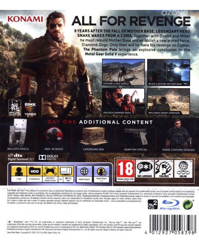 Metal Gear Solid V: The Phantom Pain (PS3) - 17