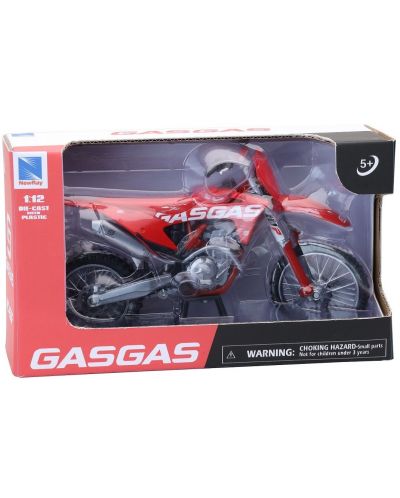 Метален мотоциклет Newray - GasGas MC 450F, 1:12 - 2