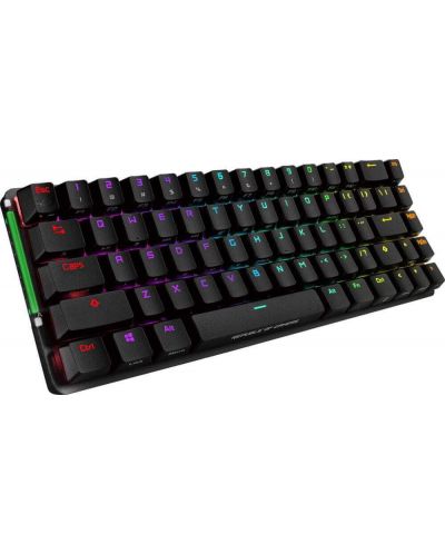 Механична клавиатура ASUS - ROG Falchion, безжична, MX Red, RGB, черна - 2