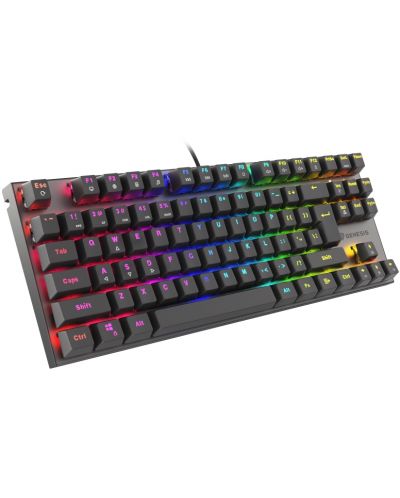 Механична клавиатура Genesis - Thor 303 TKL, Outemu Red, RGB, черна - 2