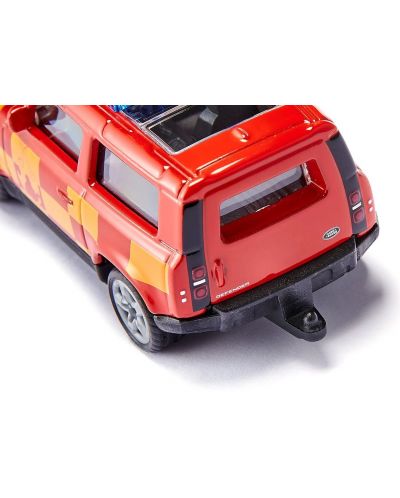 Метална играчка Siku - Land Rover Defender Feuerwehr - 3