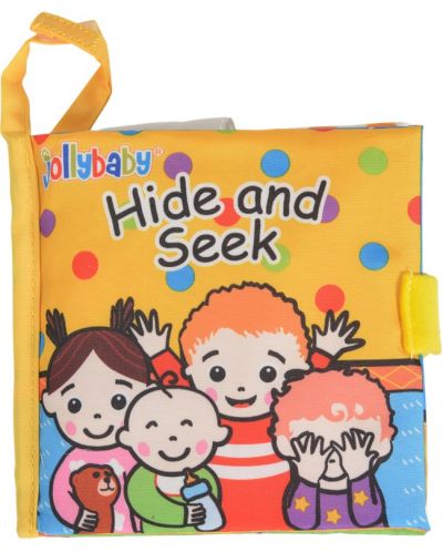 Мека книжка Jollybaby - Hide and seek - 1