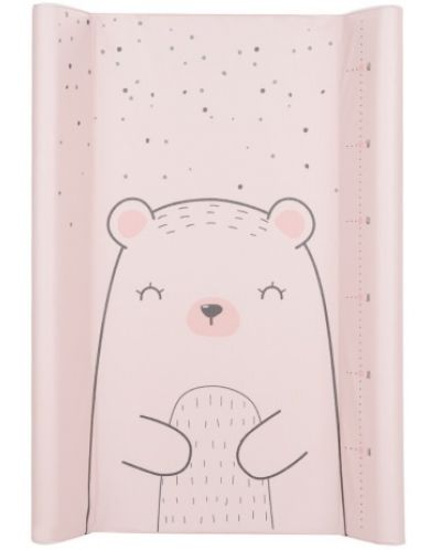 Мека подложка за повиване KikkaBoo - Bear with me, Pink, 70 x 50 cm - 1