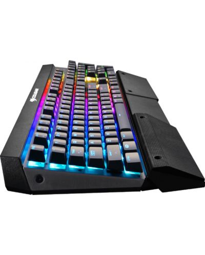 Механична клавиатура COUGAR - Attack X3, Cherry MX, RGB, сива/черна - 3