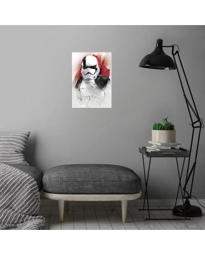 Метален постер Displate Movies: Star Wars - Stormtrooper (The Last Jedi) - 3