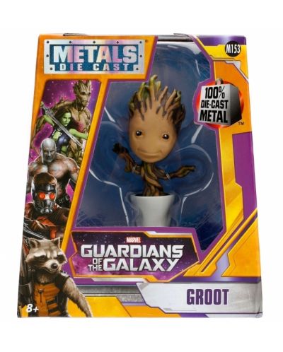 Фигура Metals Die Cast Marvel: Guardians of the Galaxy - Groot (M153) - 3