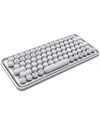 Механична клавиатура RAPOO - Ralemo Pre 5 White Multi-Mode,TKL, LED, бяла - 3