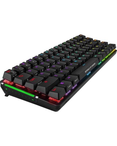 Механична клавиатура ASUS - ROG Falchion, безжична, MX Red, RGB, черна - 3