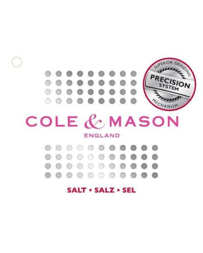 Мелничка за сол Cole & Mason - “Windermere“, 16.5 cm, с механизъм за прецизност - 3
